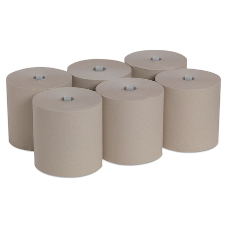 GEORGIA-PACIFIC Pacific Blue Ultra Hardwound Paper Towels, 1 Ply, Continuous Roll Sheets, 1150 ft, Brown 26495